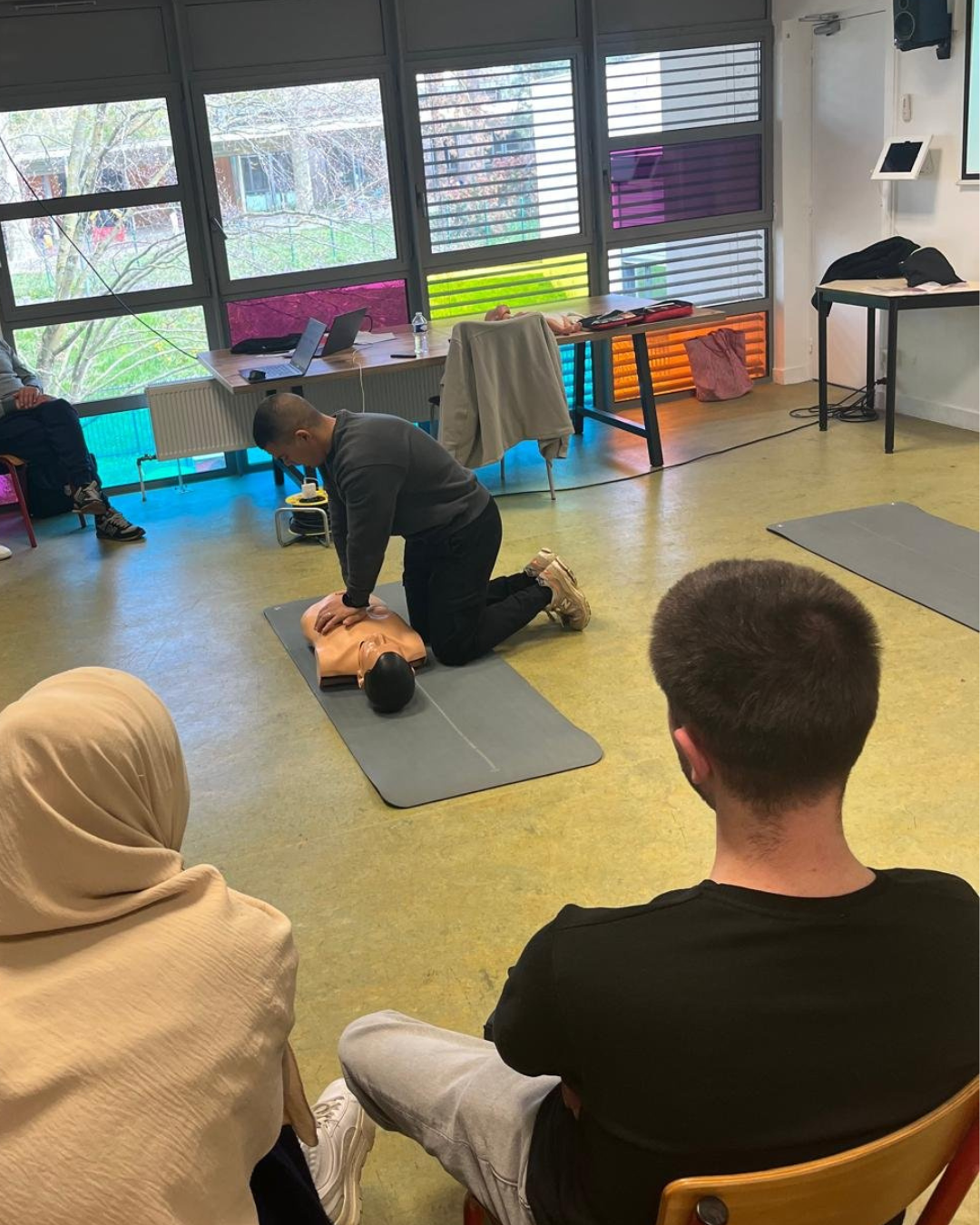 Atelier Bébé secours en pratique